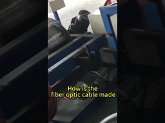 Optical cable production process